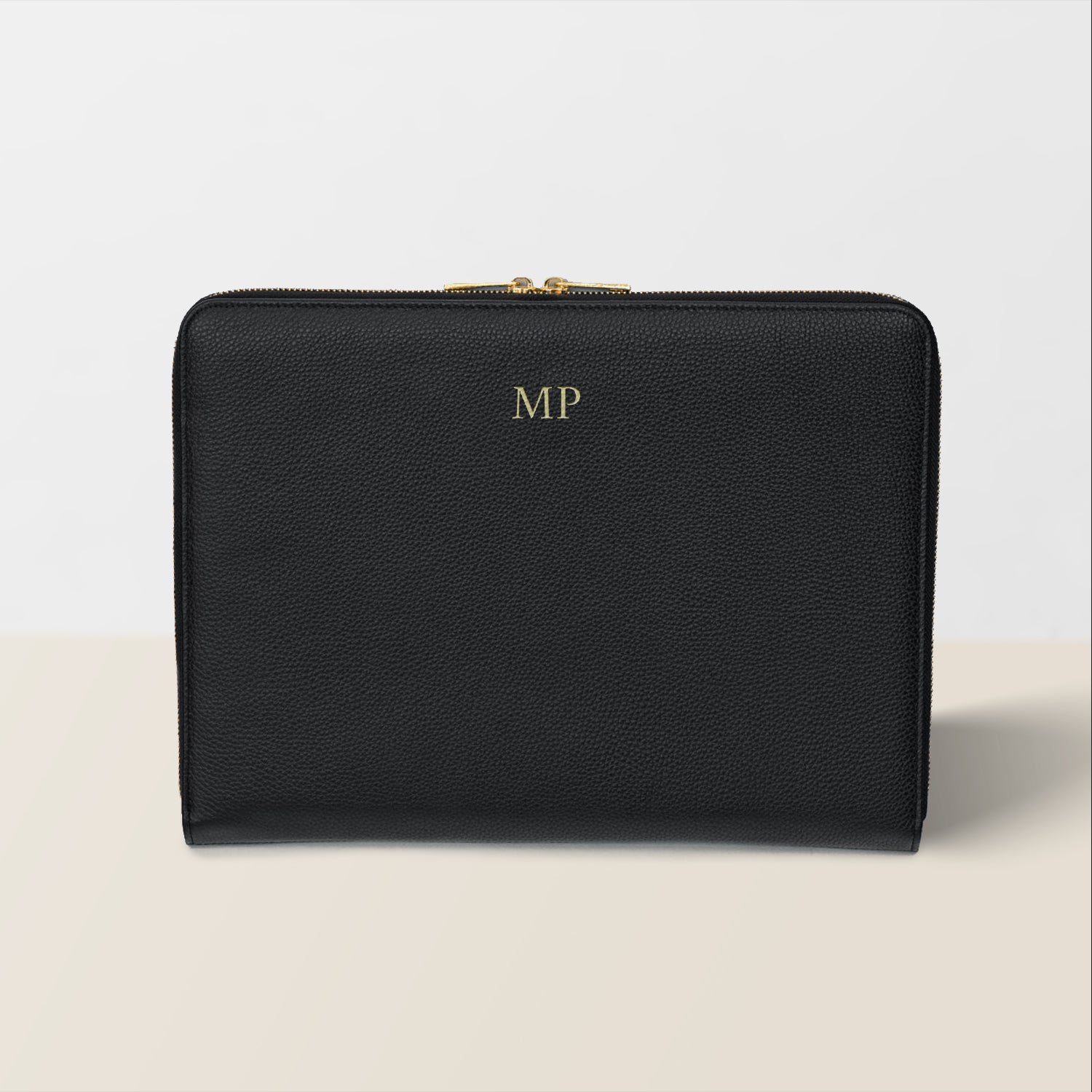 The Laptop Case Pebbled Leather Olivia&Co