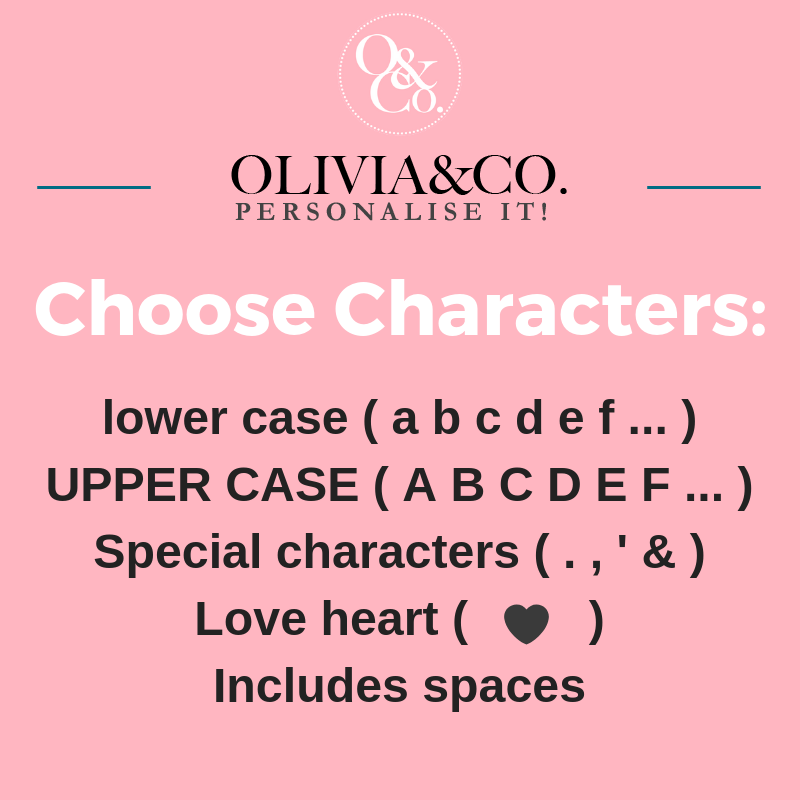 Olivia&Co Personalized It