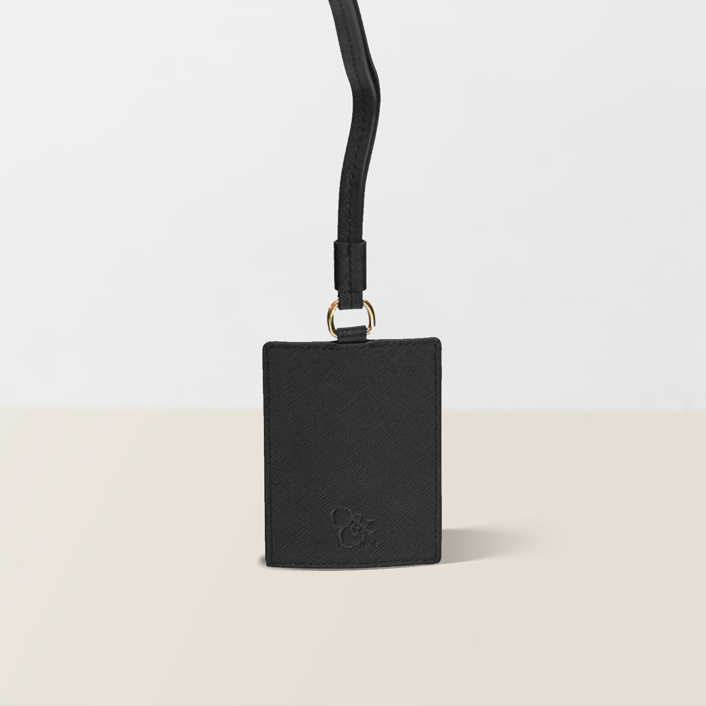 The Lanyard | Saffiano Leather | Gold Hardware | Olivia&Co.
