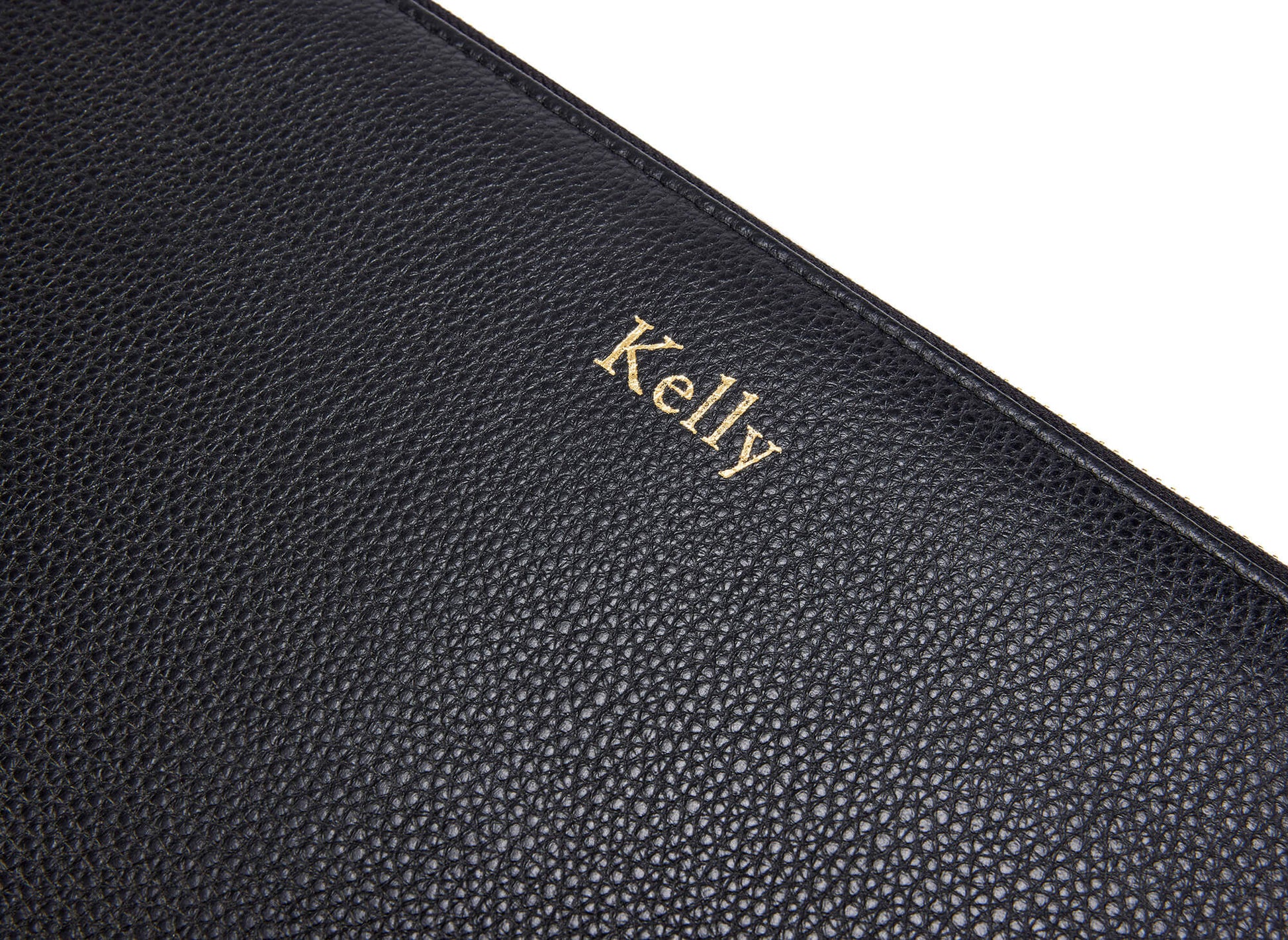 The Laptop Case | Pebbled Leather | Olivia&Co