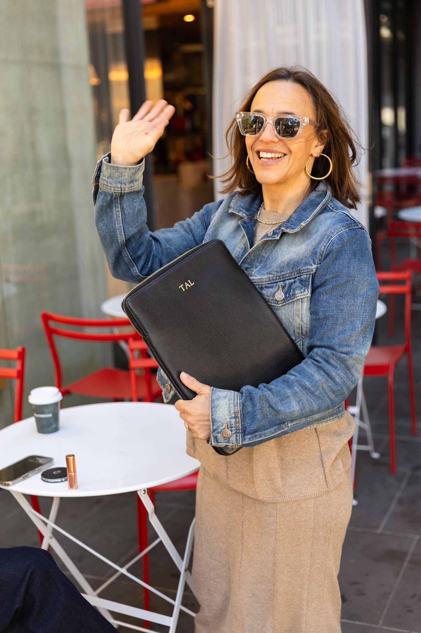 The Pebbled Laptop Sleeve