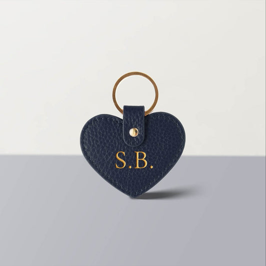 Pebbled Lowkey Heart Keyring | Fast shipping | Olivia&Co.
