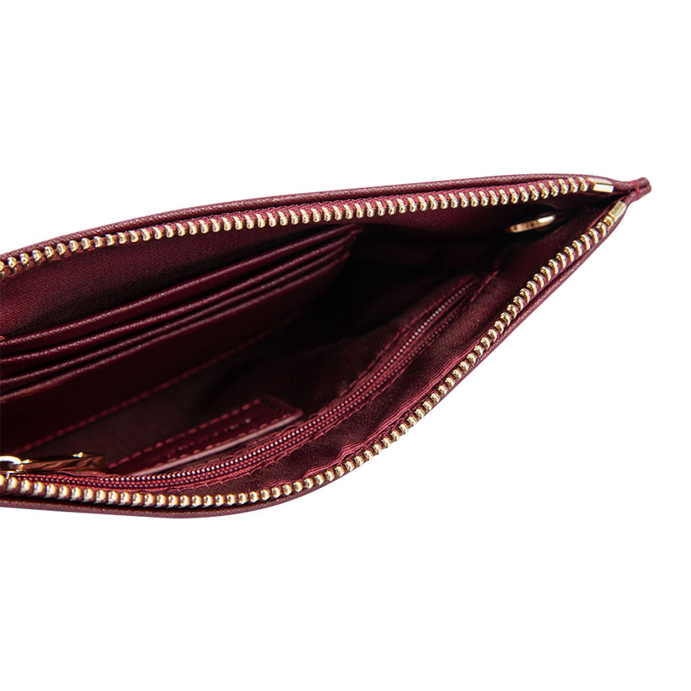 Personalised Pouch Saffiano Leather Australia | Olivia&Co