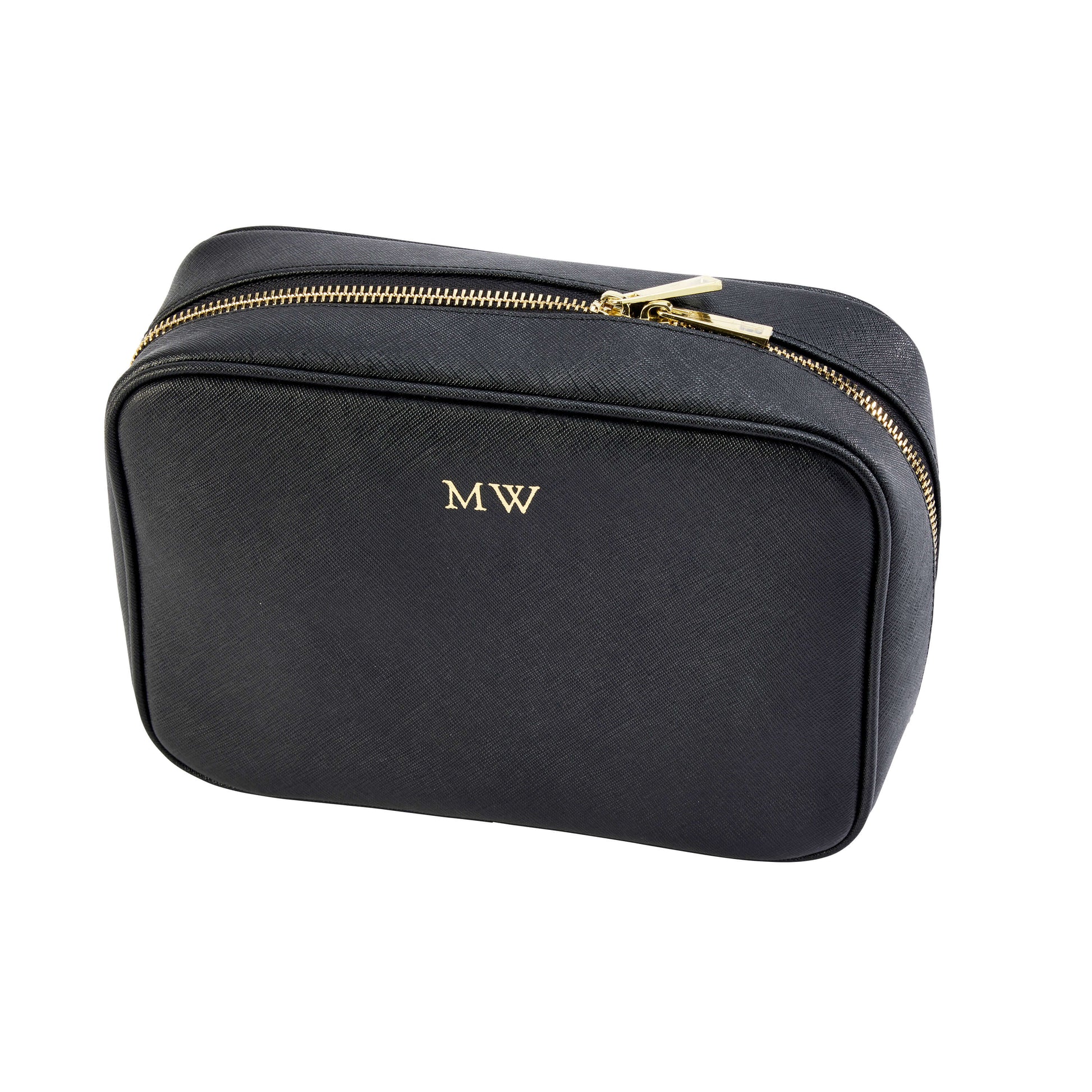 The Tech Case | Black Saffiano Leather | Olivia&Co.