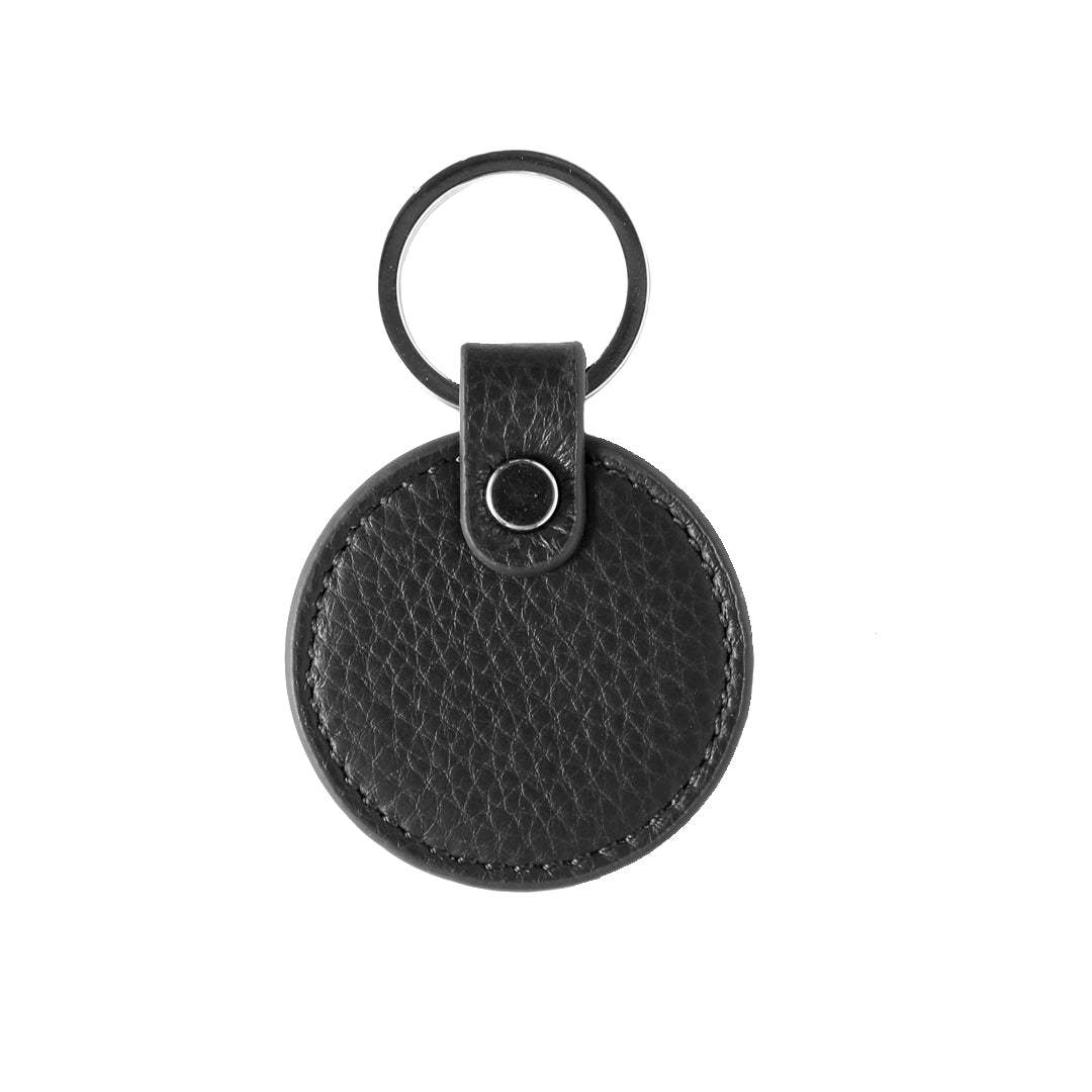 Pebbled Lowkey Round Keyring | Olivia&Co | Australia