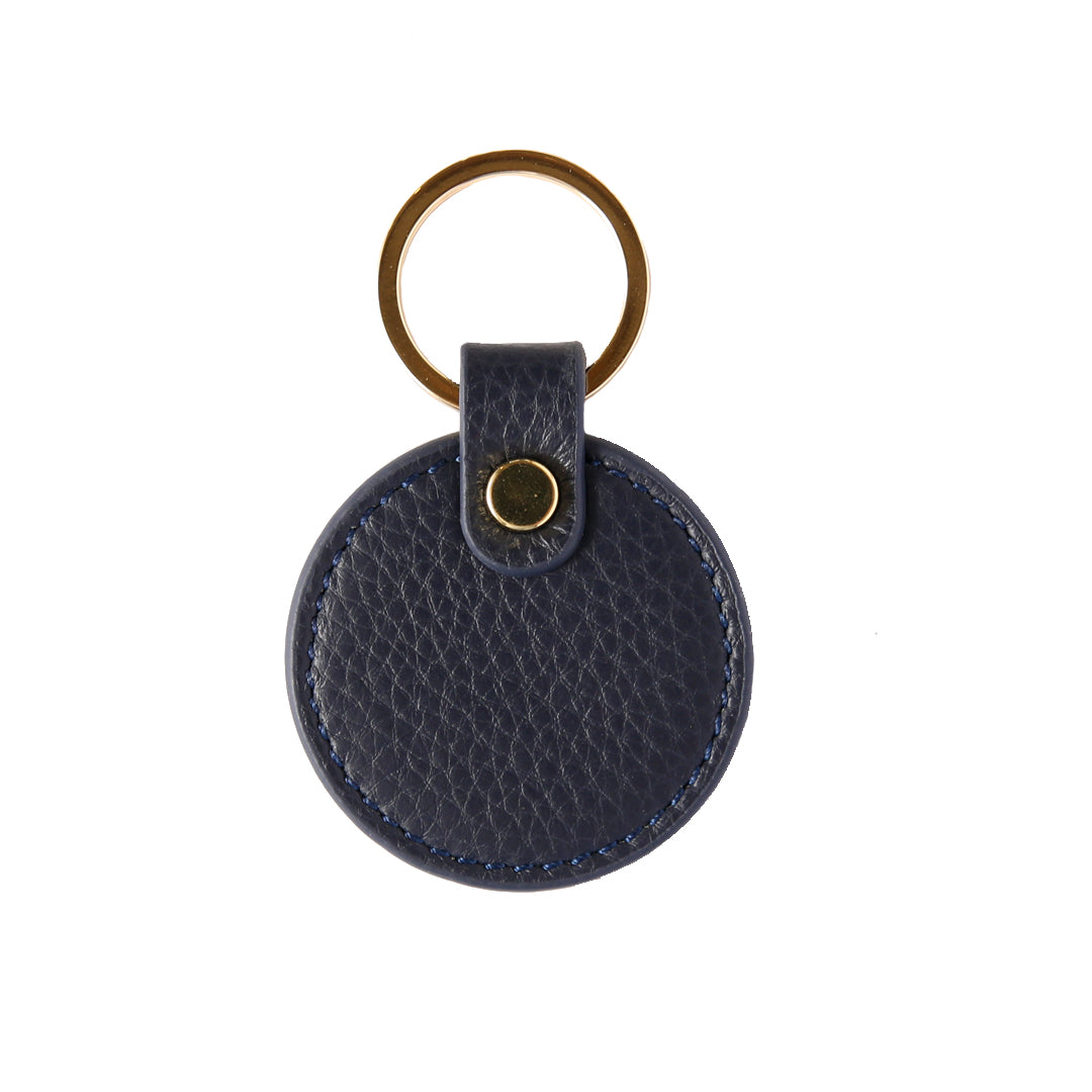 Pebbled Lowkey Round Keyring | Olivia&Co | Australia