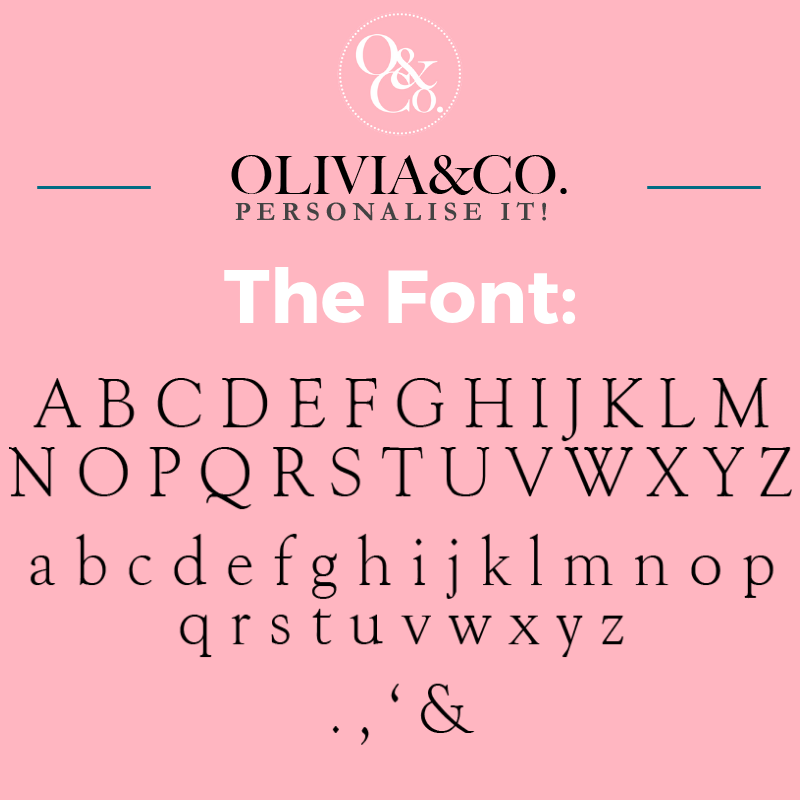 Olivia&Co Personalized It