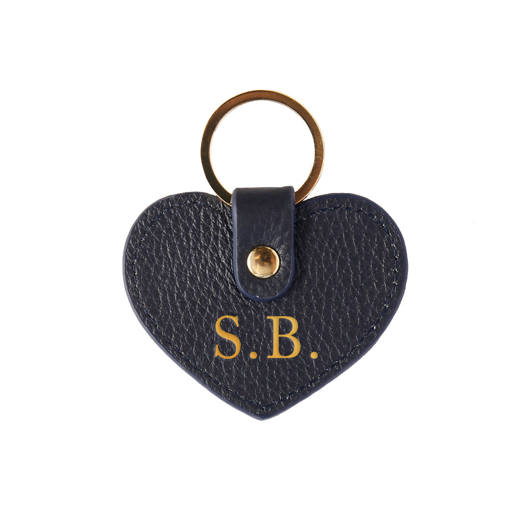 Pebbled Lowkey Heart Keyring | Fast shipping | Olivia&Co.