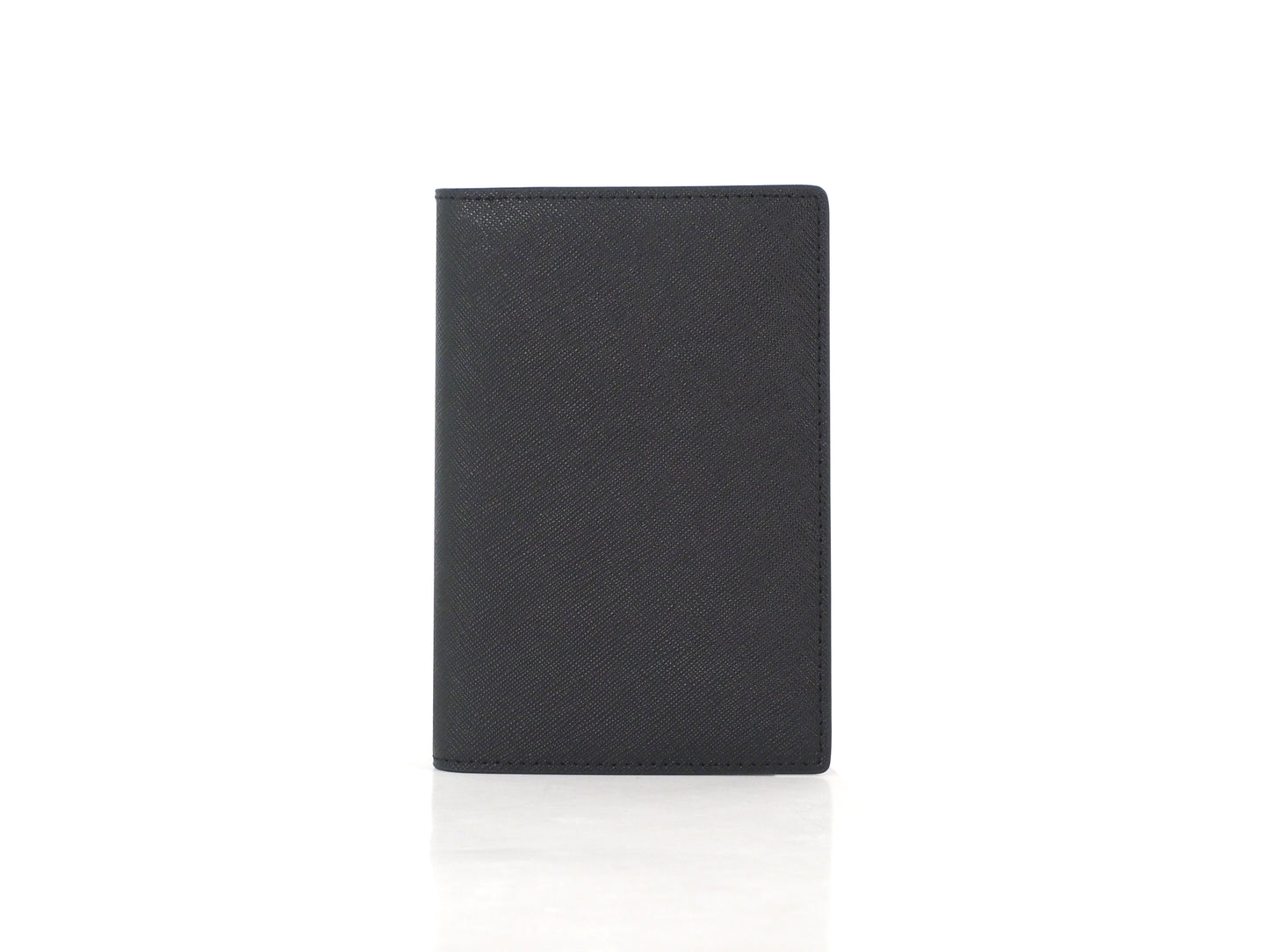 Black Personalised Passport Holder