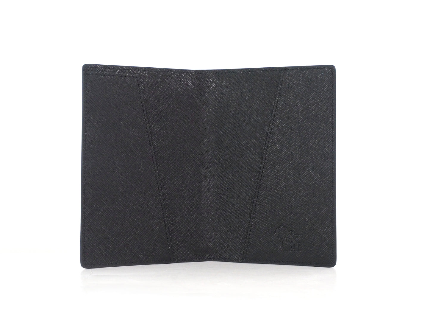 Personalised Passport Holder Black