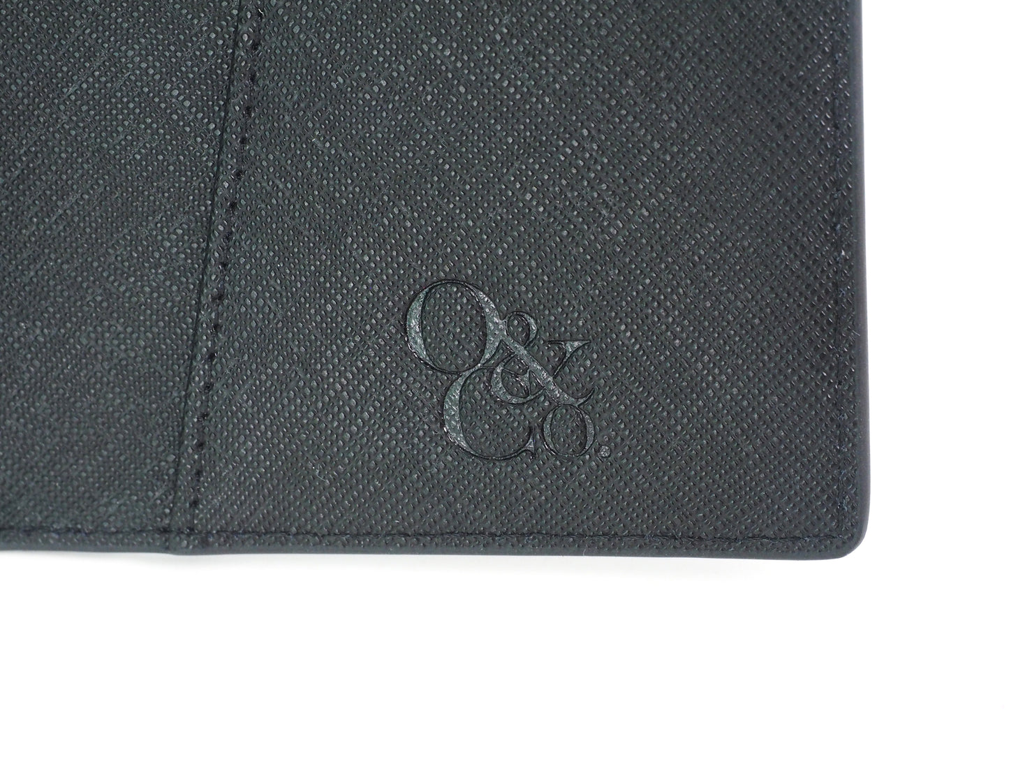 Black Personalised Passport Holder Australia