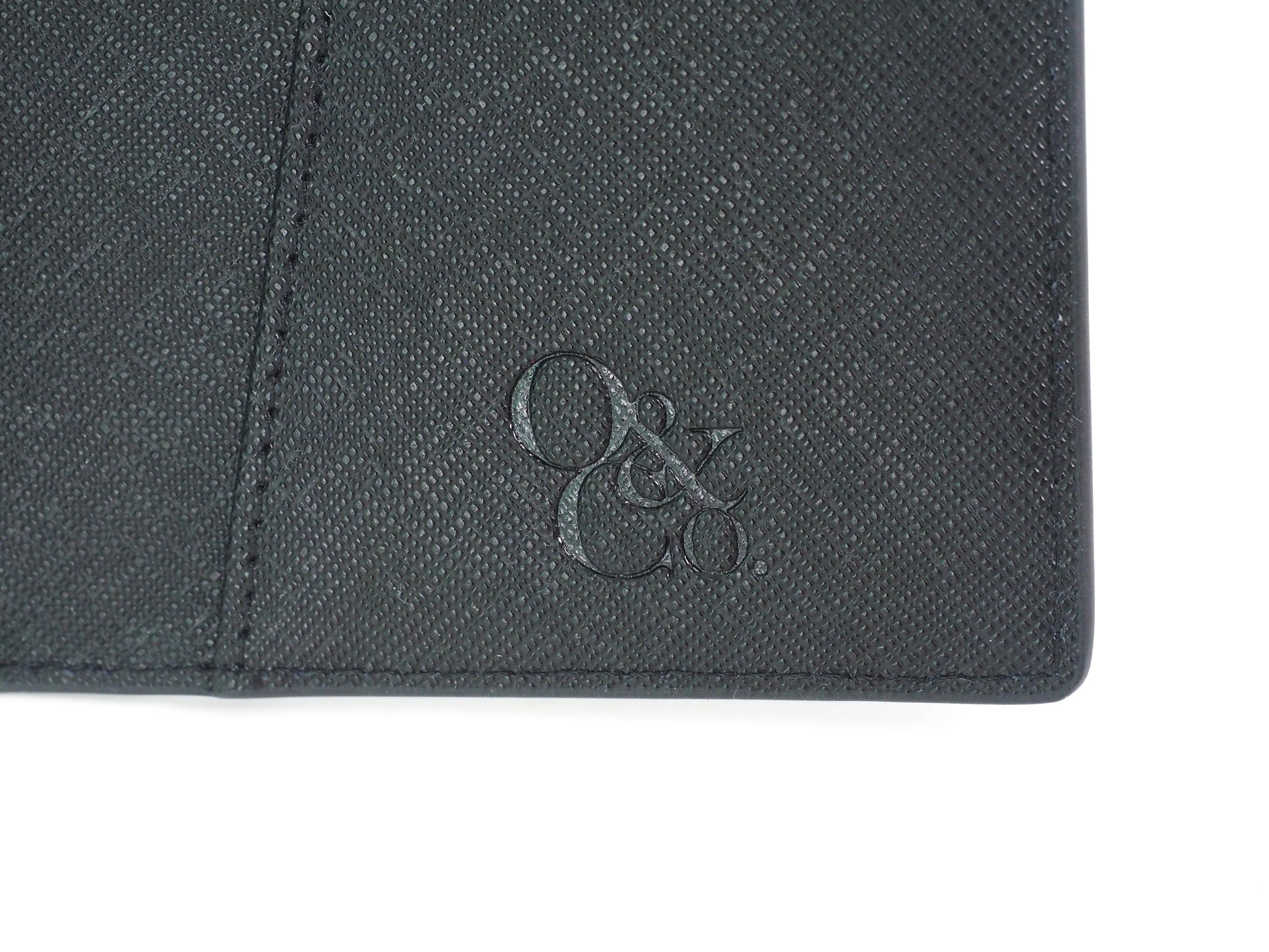 Black Personalised Passport Holder Australia