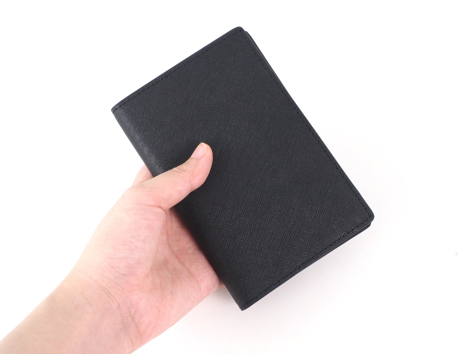 Personalised Passport Holder Australia Black
