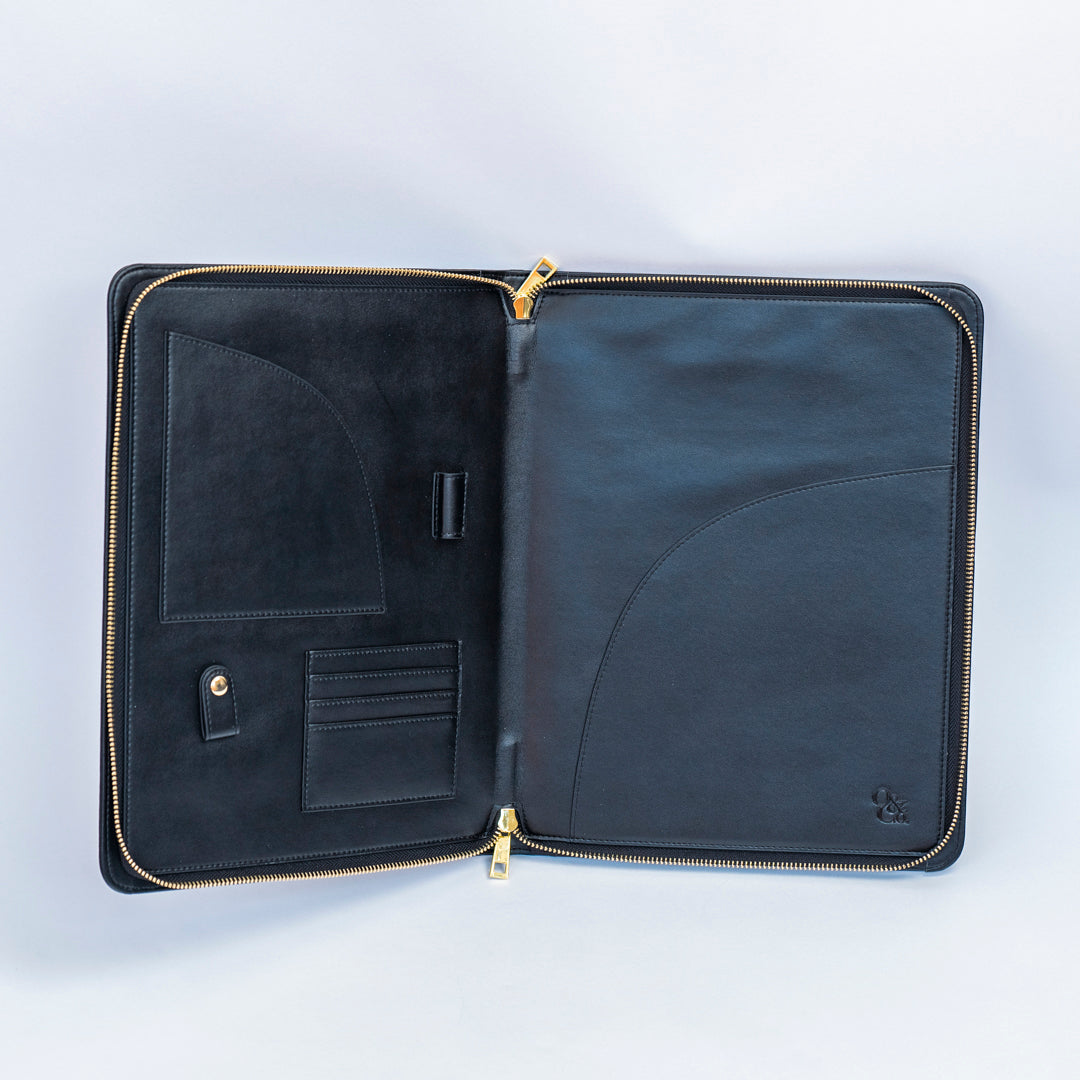 The A4 Compendium | Saffiano Leather | Olivia&Co.