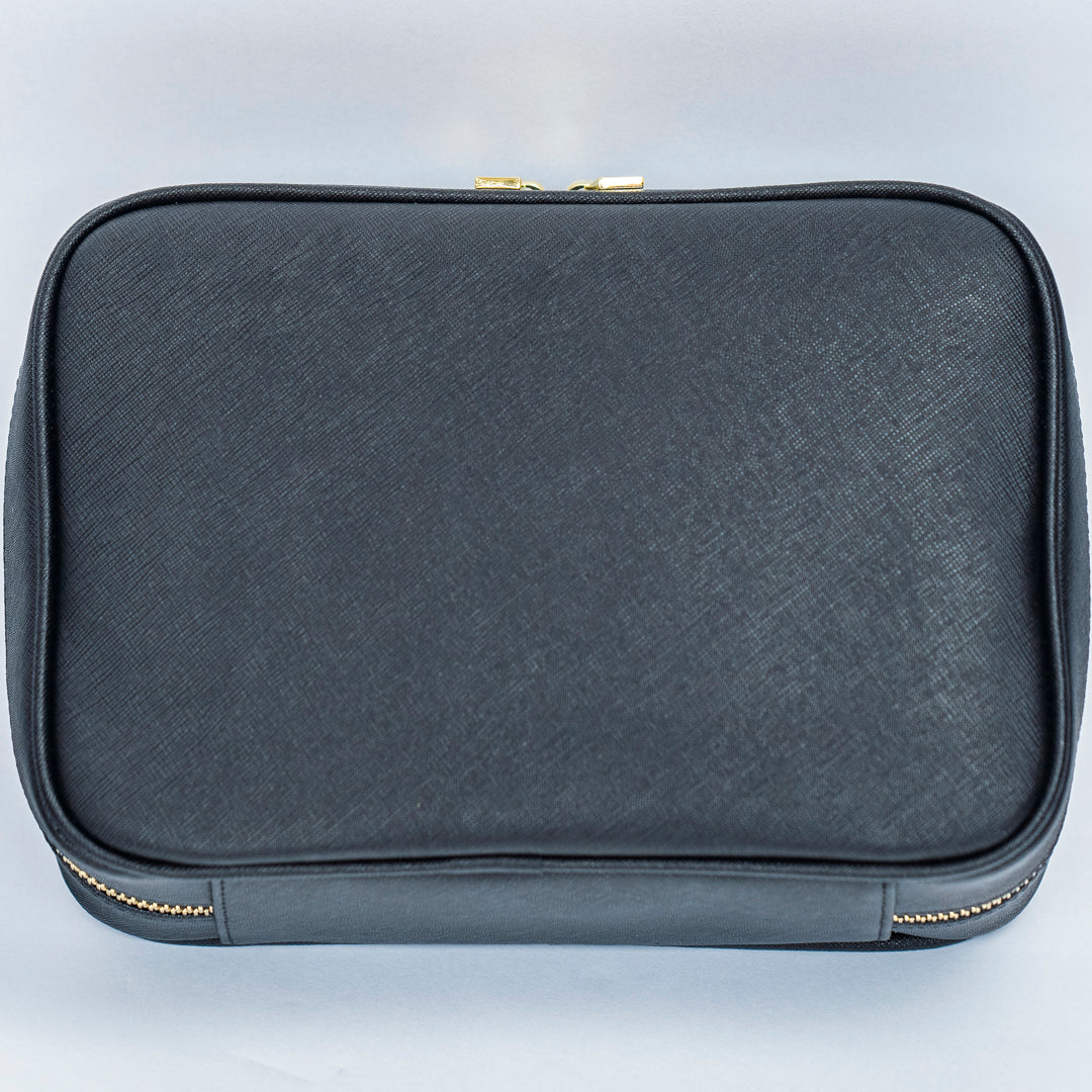 The Tech Case | Black Saffiano Leather | Olivia&Co.