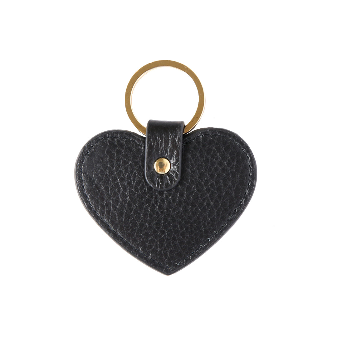 Pebbled Lowkey Heart Keyring