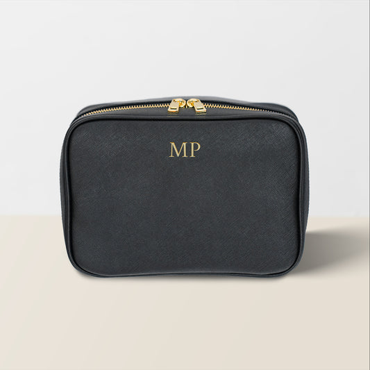 The Tech Case | Black Saffiano Leather | Olivia&Co.