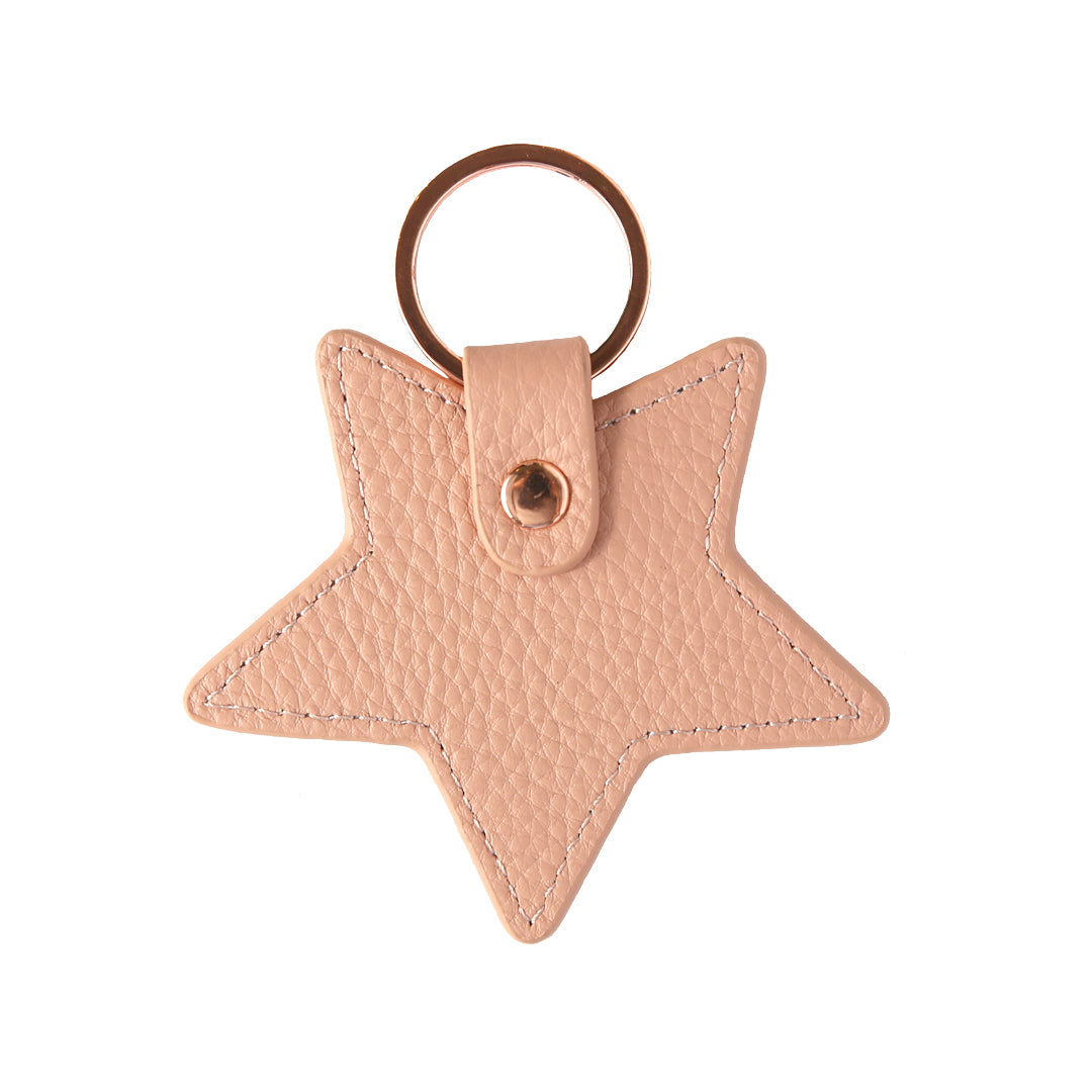 Pebbled Lowkey Star Keyring