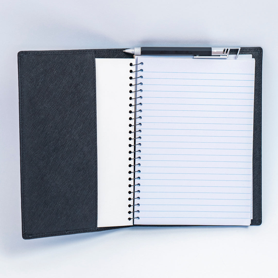 A5 Notebook Holder in black