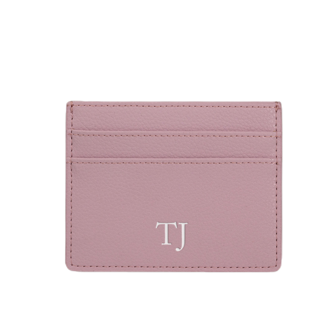 The Lilac Cardholder (in pebbled leather)