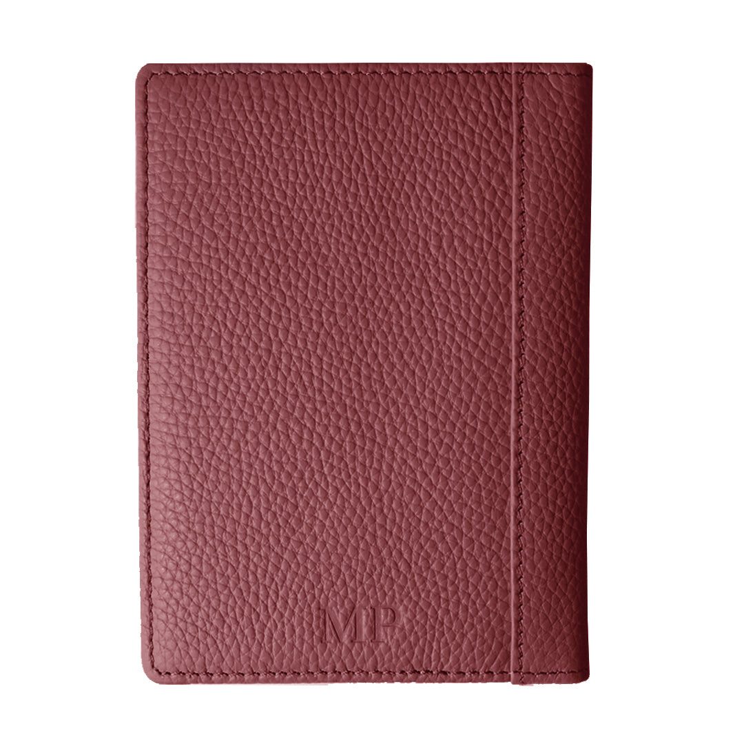 Passport Holder Burgundy