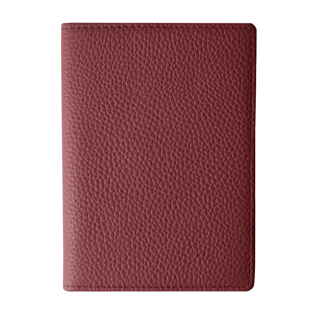 Burgundy Passport Holder