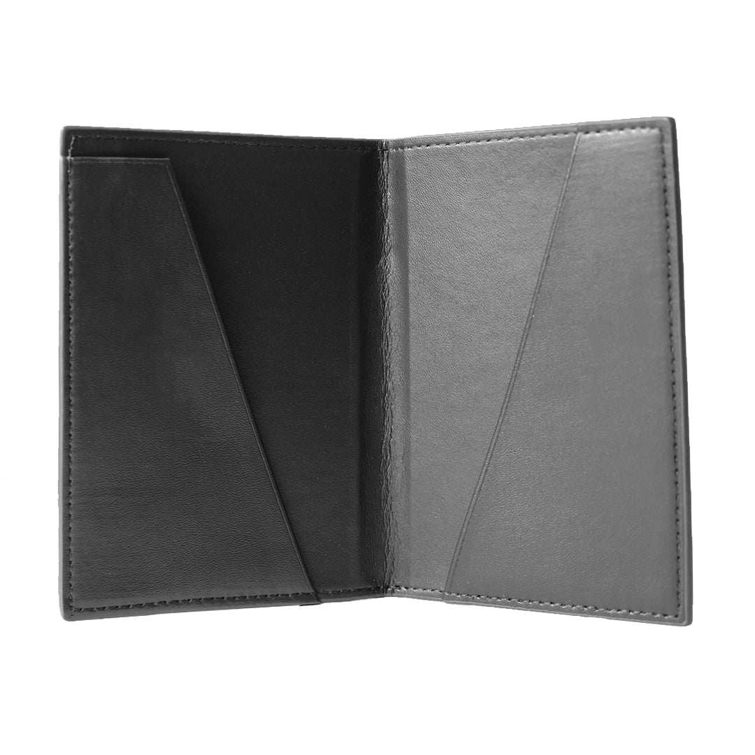 Mon Purse Smooth Passport Holder in Black